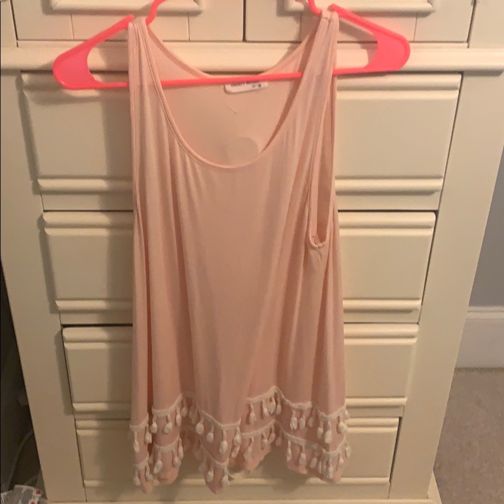 Light Pink Pom Pom tank
